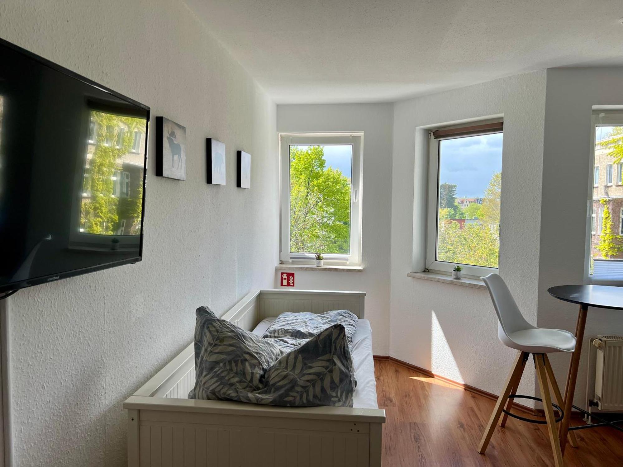 Schickes Einzimmerapartment Nahe Uniklinik ماغديبورغ المظهر الخارجي الصورة